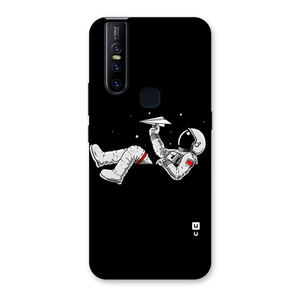 Astronaut Aeroplane Back Case for Vivo V15