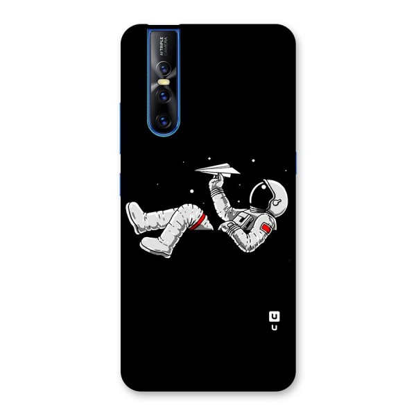 Astronaut Aeroplane Back Case for Vivo V15 Pro