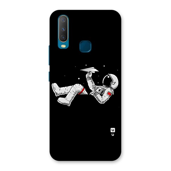 Astronaut Aeroplane Back Case for Vivo Y15