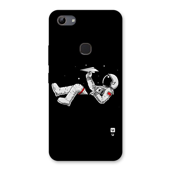 Astronaut Aeroplane Back Case for Vivo Y81