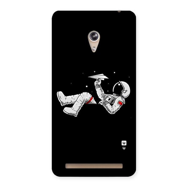 Astronaut Aeroplane Back Case for Zenfone 6