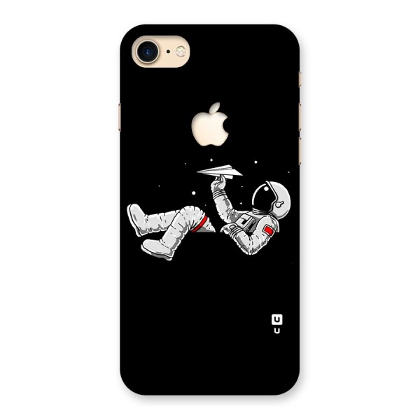 Astronaut Aeroplane Back Case for iPhone 7 Apple Cut