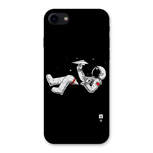 Astronaut Aeroplane Back Case for iPhone SE 2020