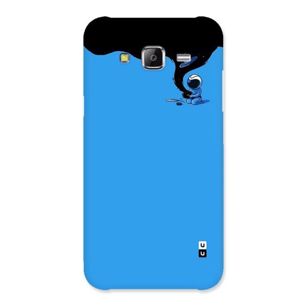 Astronaut Creativity Paint Sky Back Case for Galaxy J5