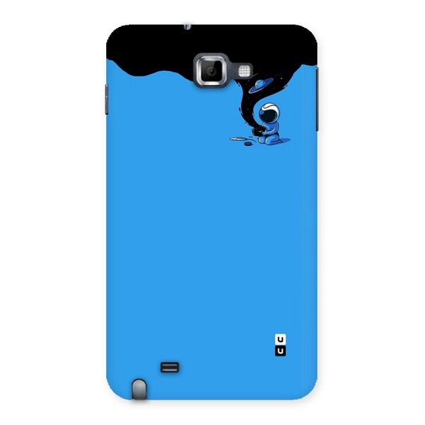 Astronaut Creativity Paint Sky Back Case for Galaxy Note