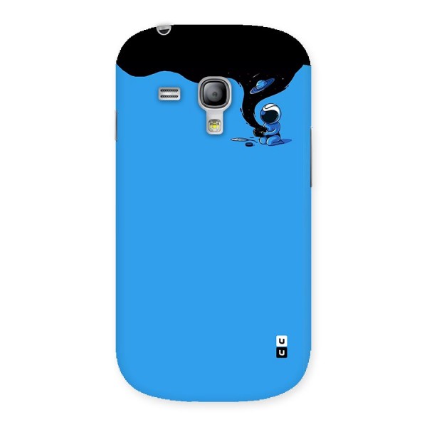 Astronaut Creativity Paint Sky Back Case for Galaxy S3 Mini