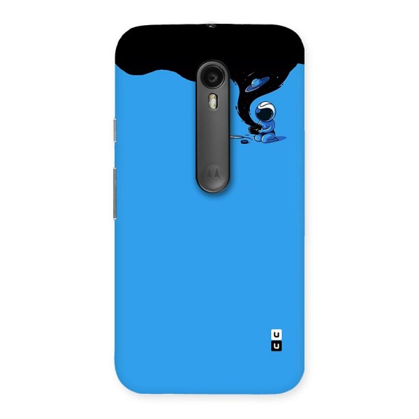 Astronaut Creativity Paint Sky Back Case for Moto G3