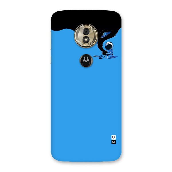 Astronaut Creativity Paint Sky Back Case for Moto G6 Play