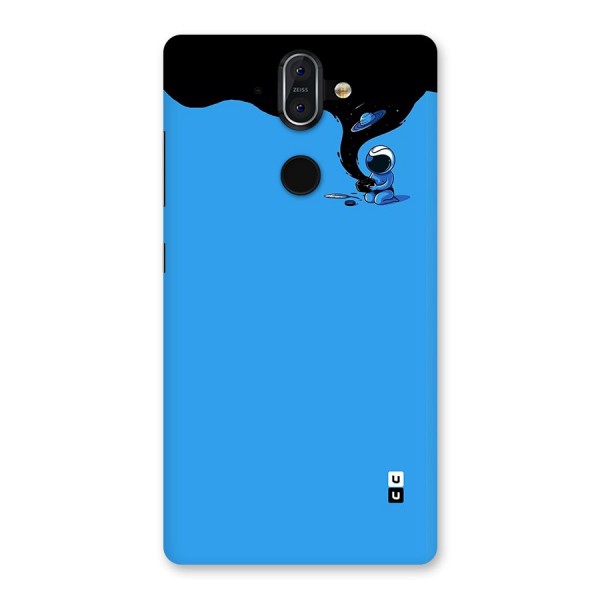 Astronaut Creativity Paint Sky Back Case for Nokia 8 Sirocco