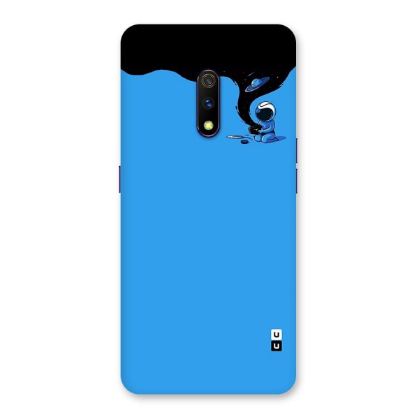 Astronaut Creativity Paint Sky Back Case for Realme X