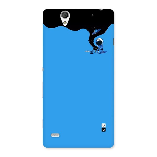 Astronaut Creativity Paint Sky Back Case for Xperia C4