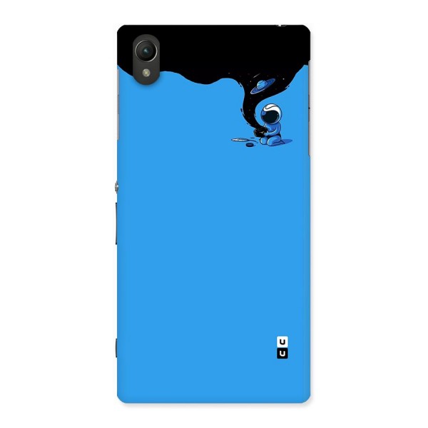 Astronaut Creativity Paint Sky Back Case for Xperia Z1