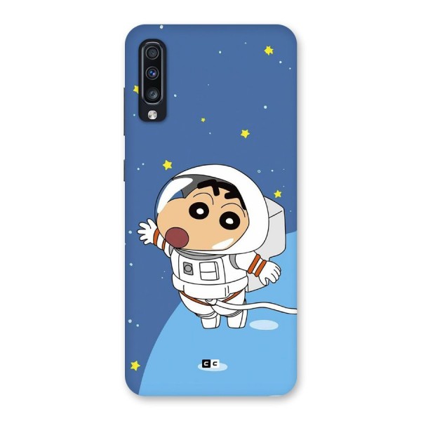 Astronaut Shinchan Back Case for Galaxy A70s