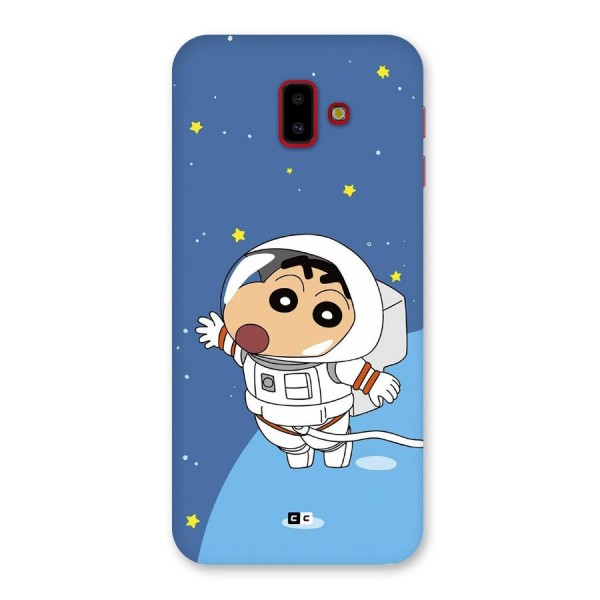 Astronaut Shinchan Back Case for Galaxy J6 Plus