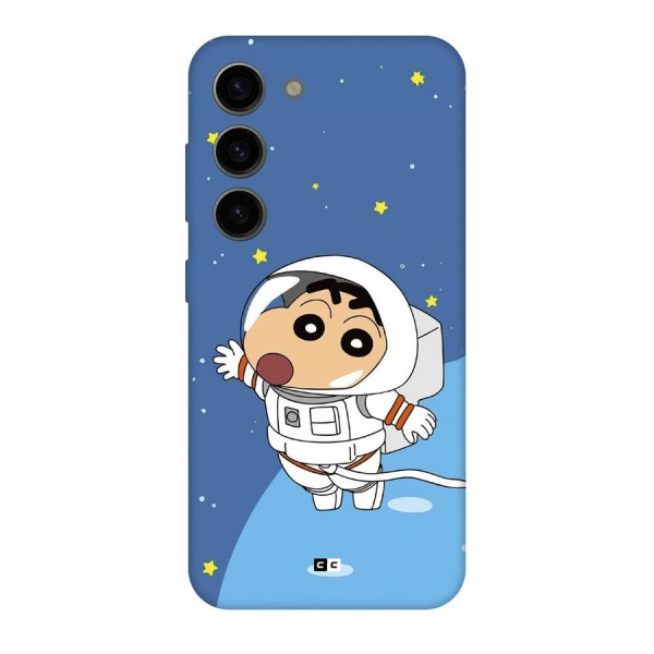 Astronaut Shinchan Back Case for Galaxy S23