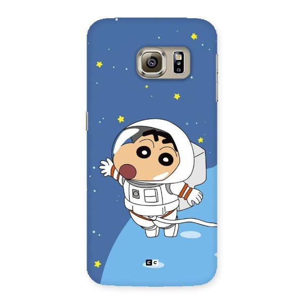 Astronaut Shinchan Back Case for Galaxy S6 Edge Plus