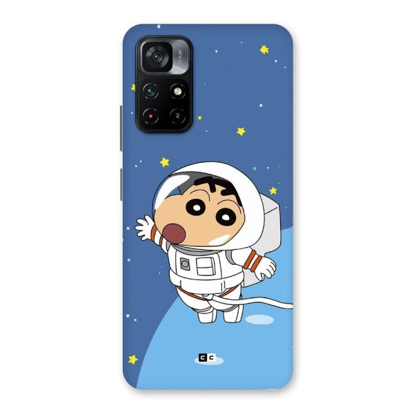 Astronaut Shinchan Back Case for Poco M4 Pro 5G