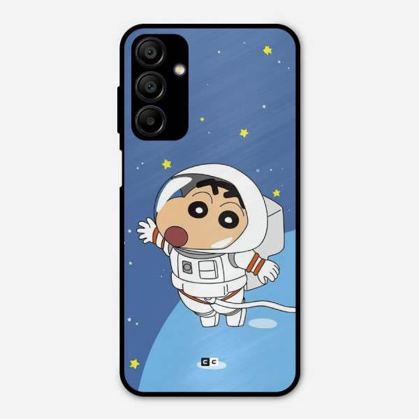 Astronaut Shinchan Metal Back Case for Galaxy A15 5G