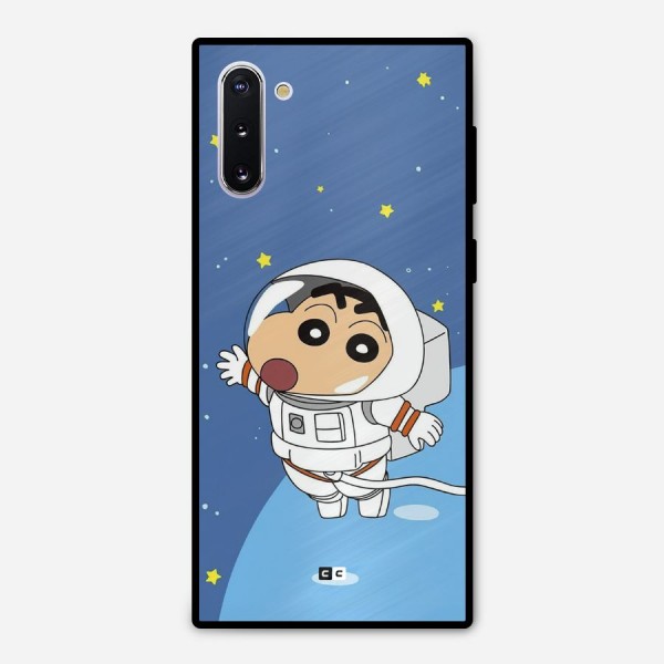 Astronaut Shinchan Metal Back Case for Galaxy Note 10