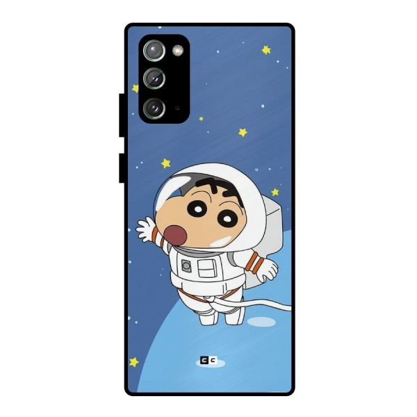 Astronaut Shinchan Metal Back Case for Galaxy Note 20