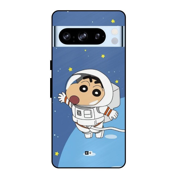 Astronaut Shinchan Metal Back Case for Google Pixel 8 Pro