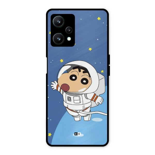 Astronaut Shinchan Metal Back Case for Realme 9 Pro 5G