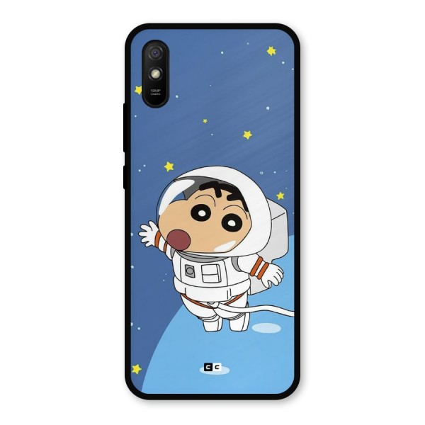 Astronaut Shinchan Metal Back Case for Redmi 9i