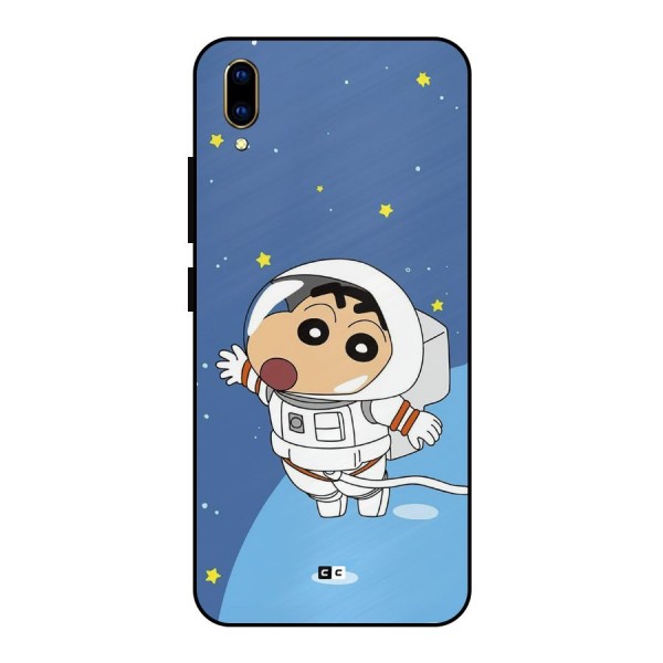 Astronaut Shinchan Metal Back Case for Vivo V11 Pro