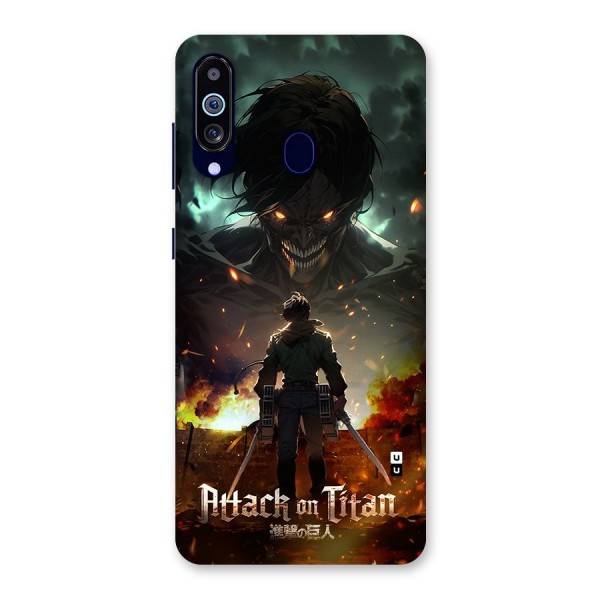 Atack On Titan Back Case for Galaxy A60