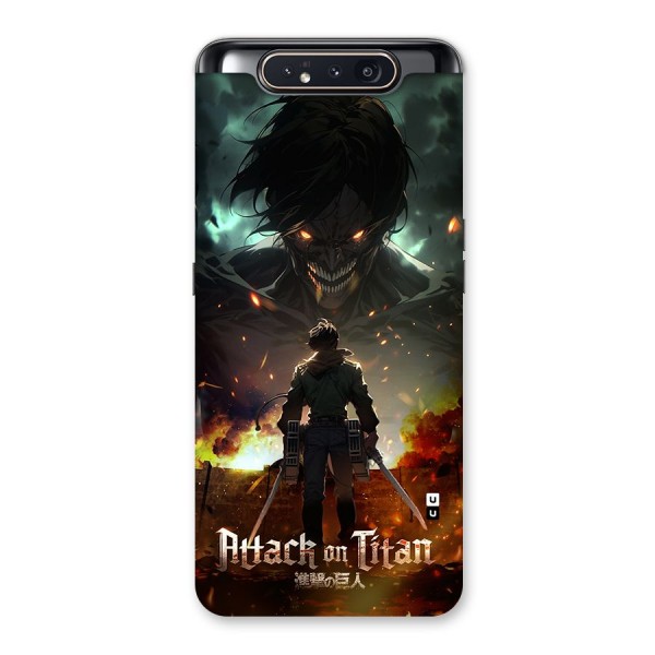 Atack On Titan Back Case for Galaxy A80