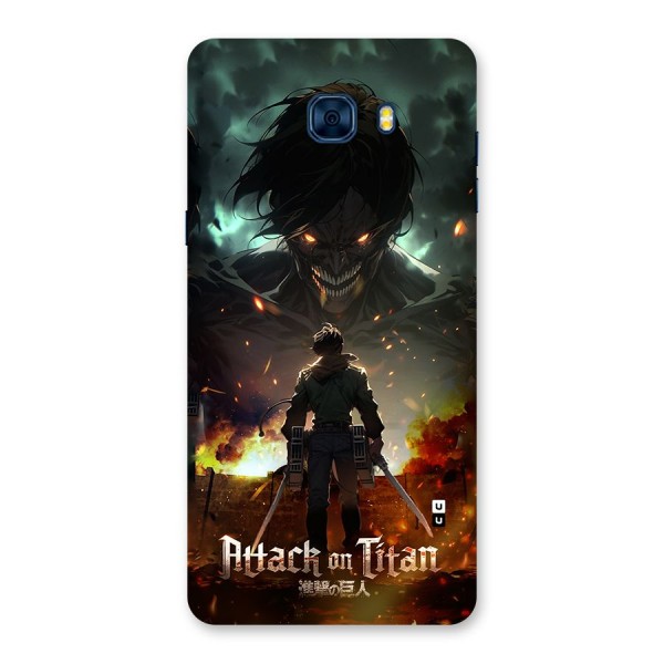 Atack On Titan Back Case for Galaxy C7 Pro