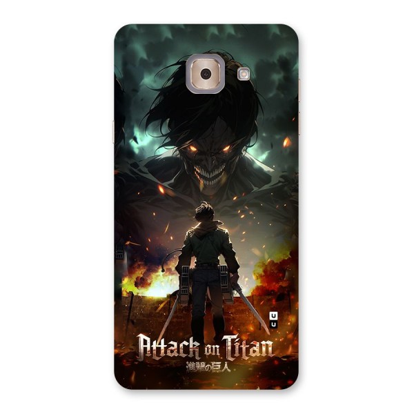 Atack On Titan Back Case for Galaxy J7 Max