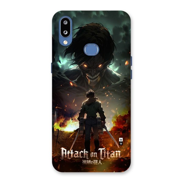 Atack On Titan Back Case for Galaxy M01s