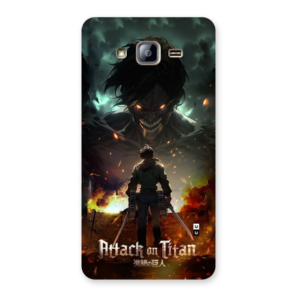 Atack On Titan Back Case for Galaxy On5