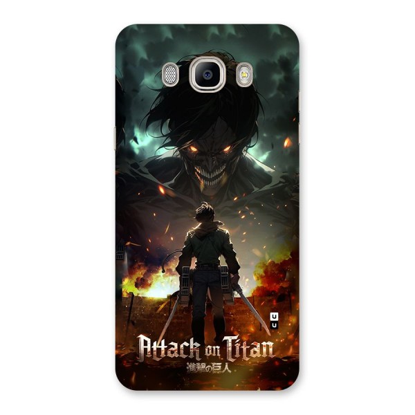 Atack On Titan Back Case for Galaxy On8