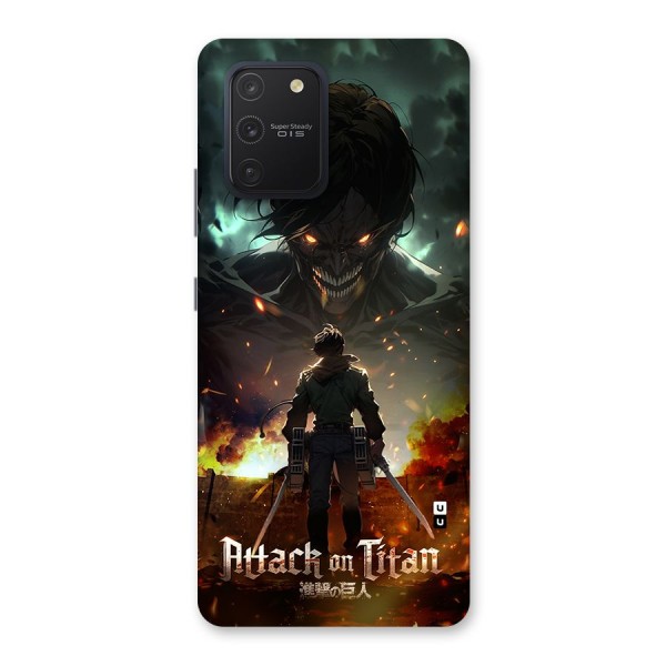 Atack On Titan Back Case for Galaxy S10 Lite