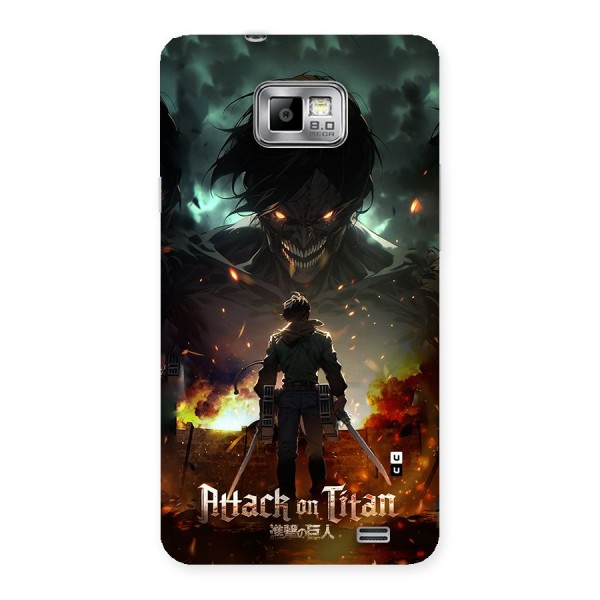 Atack On Titan Back Case for Galaxy S2