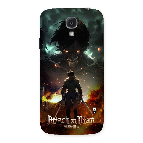 Atack On Titan Back Case for Galaxy S4