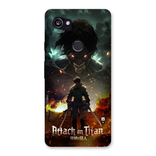 Atack On Titan Back Case for Google Pixel 2 XL