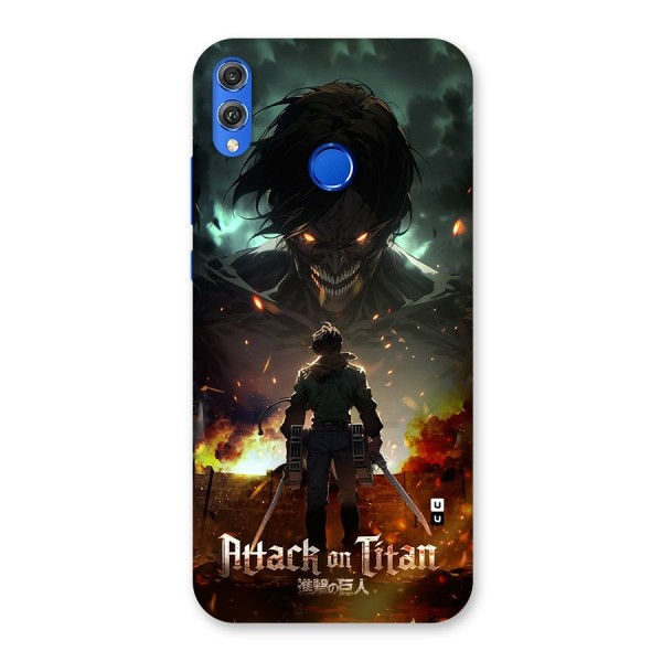 Atack On Titan Back Case for Honor 8X