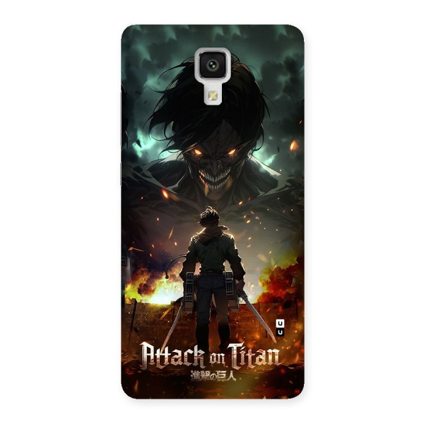 Atack On Titan Back Case for Mi4