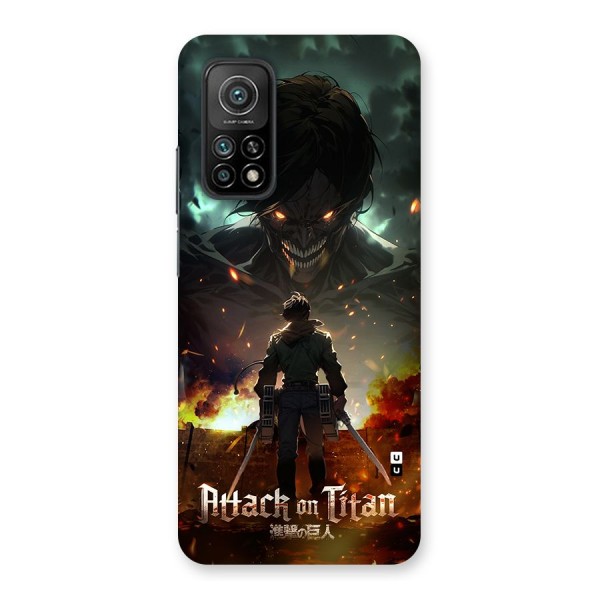 Atack On Titan Back Case for Mi 10T Pro 5G