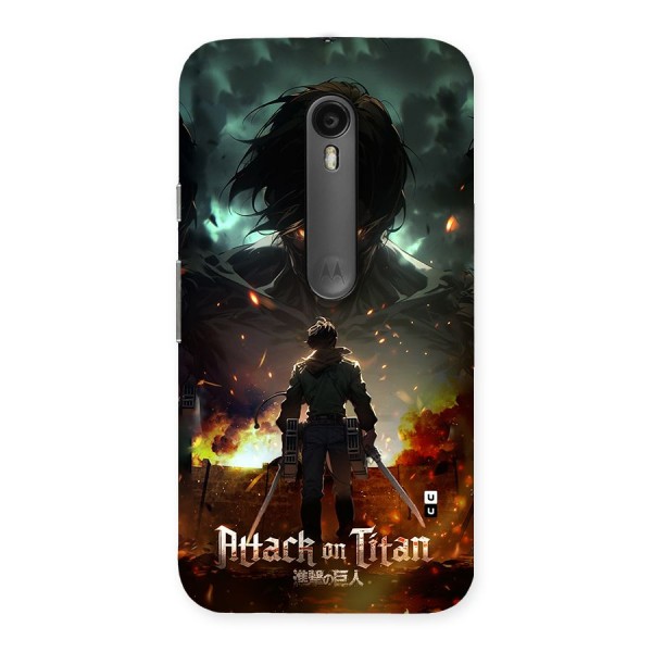 Atack On Titan Back Case for Moto G3