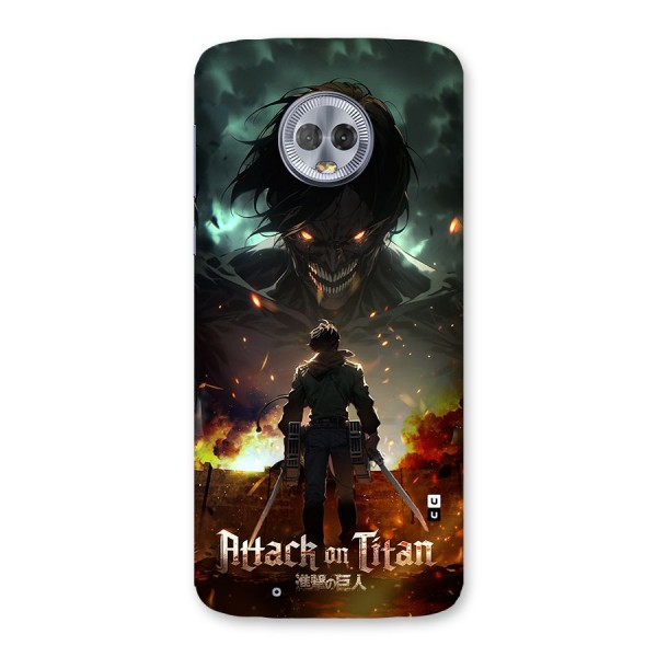 Atack On Titan Back Case for Moto G6