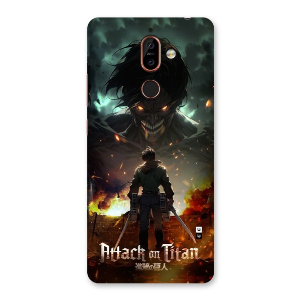 Atack On Titan Back Case for Nokia 7 Plus