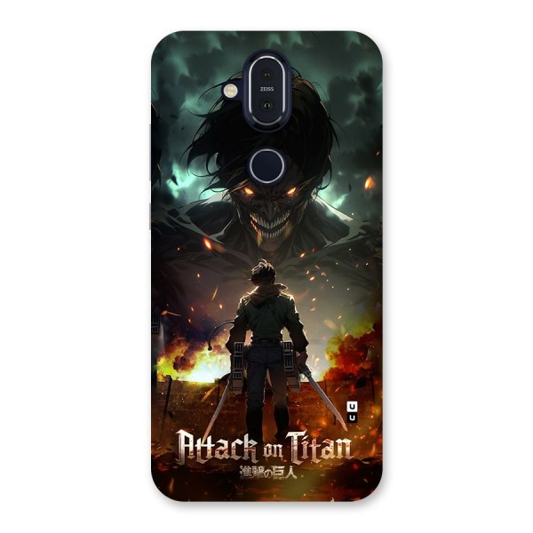 Atack On Titan Back Case for Nokia 8.1