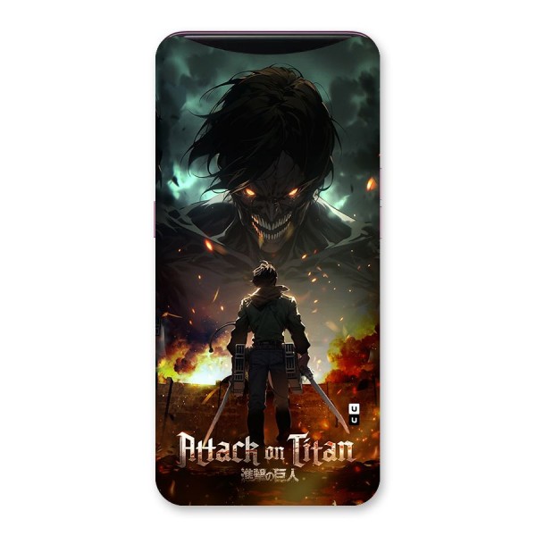 Atack On Titan Back Case for Oppo Find X