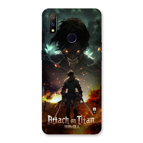 Atack On Titan Back Case for Realme 3 Pro