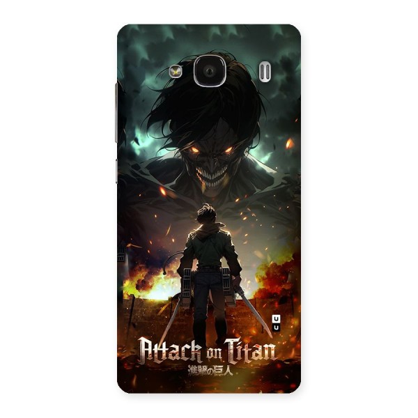 Atack On Titan Back Case for Redmi 2s