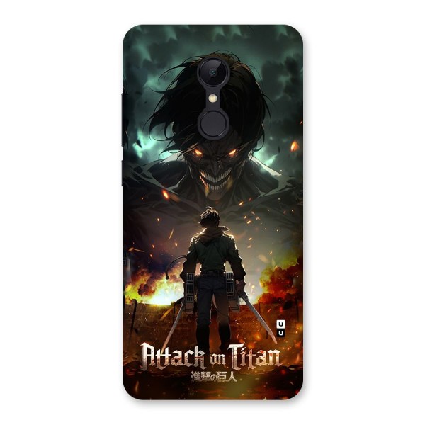 Atack On Titan Back Case for Redmi 5